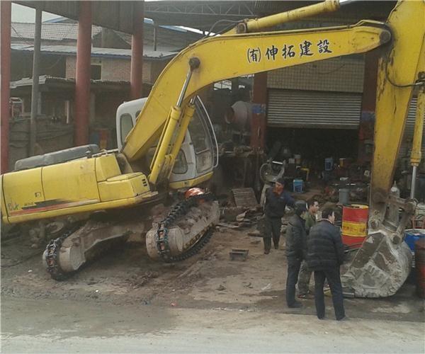 富民縣柳工挖掘機(jī)熱機(jī)動(dòng)作變慢的維修與解決方法
